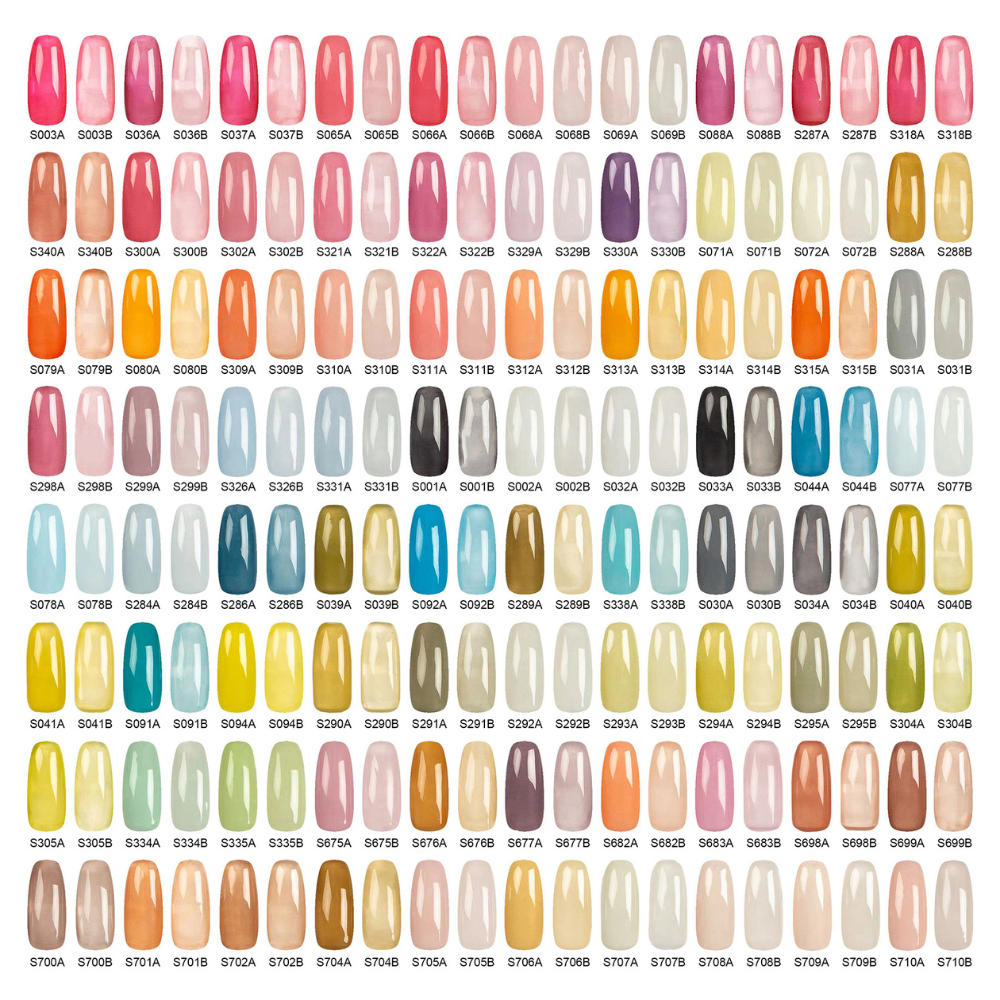 160 Colors Smart Gel Polish colors