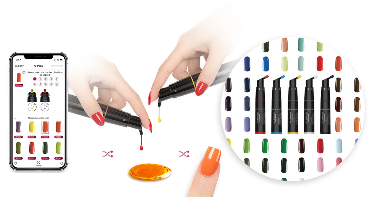 O’2NAILS colors example
