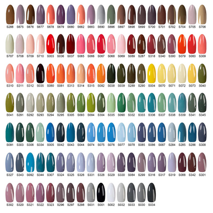 120 Colors Smart Gel Polish colors