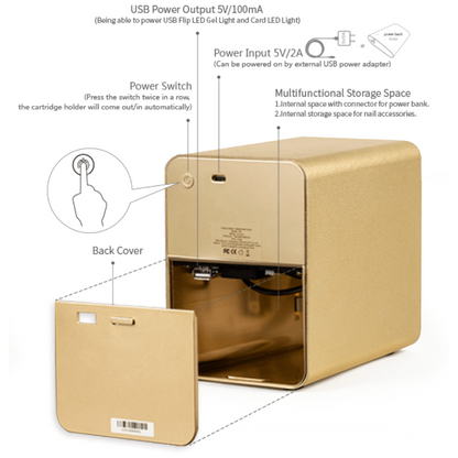 O2NAILS H1 NAIL PRINTER