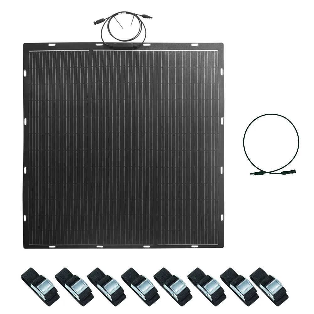 ABSAAR Kit Solaire Flexible Balcon 200W - SET 8